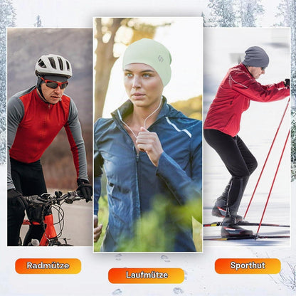 Sportmütze Beanie für Damen und Herren, atmungsaktiv und warm