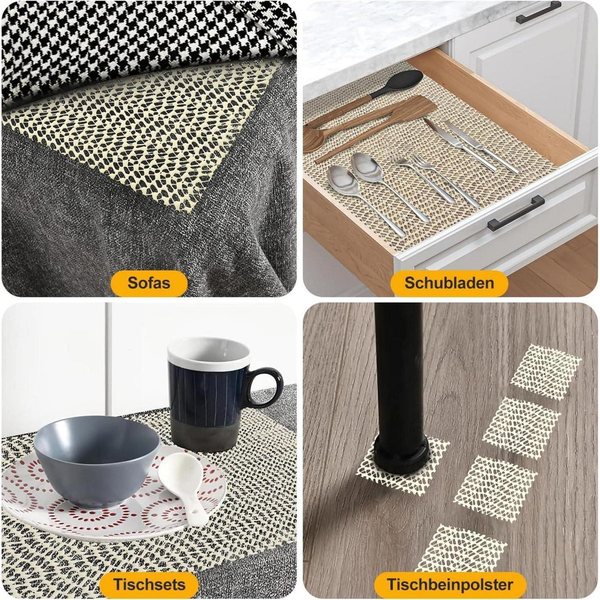 Rutschfeste Teppichunterlage 60x150cm – Zuschneidbar & Vielseitig