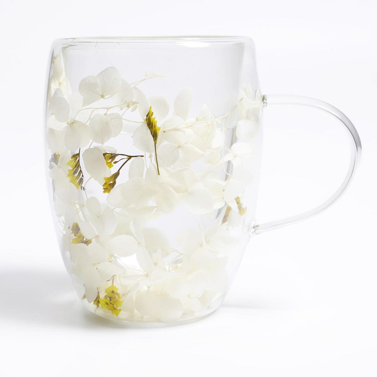 Blumen Kaffeegläser 350ml - Thermobecher Latte Macchiato
