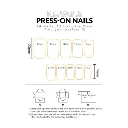 Rosa French Press on Nails mit 3D Blumen Design