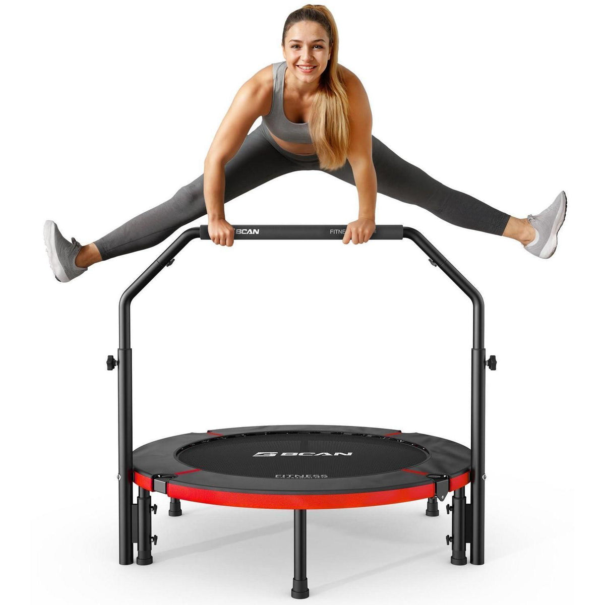 Fitness Trampolin 102cm – Faltbar & Verstellbar