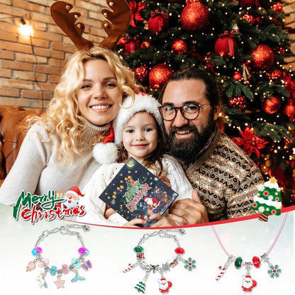 Adventskalender Schmuck Basteln für Mädchen mit Armbändern