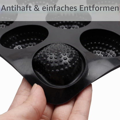 Silikon Golfball Backform - 2er Set für Cake Pops & Co.