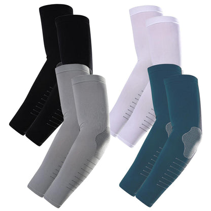 4er-Pack UV-Schutz Armlinge Herren – Kühlung & Kompression