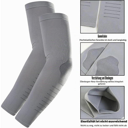 4er-Pack UV-Schutz Armlinge Herren – Kühlung & Kompression
