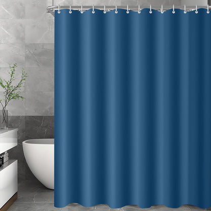 Duschvorhang dunkelblau 120x200 cm | Antischimmel & Wasserabweisend