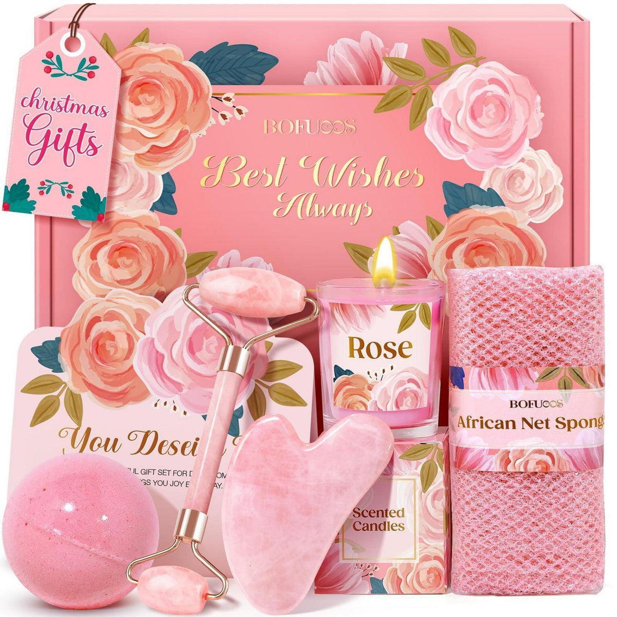 Entspannendes Wellness Geschenkset für Frauen | SPA & Badebomben