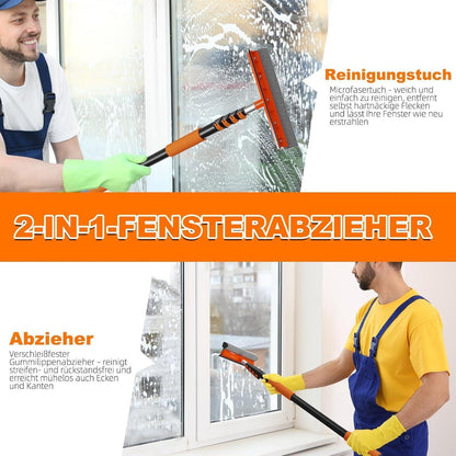 3,6m Teleskop Autowaschbürste Set mit Zubehör