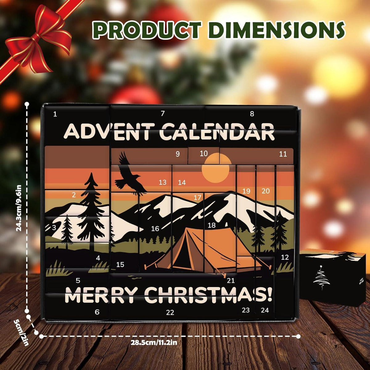 Survival Adventskalender für Männer – 24 Outdoor-Tools