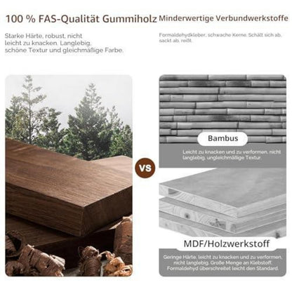 Schuhbank mit Kissen & Sitzfläche – Holzbank für Diele