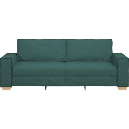 3-Sitzer Sofa Dunkelgrün, 180 cm – Modernes Wohnzimmer Sofa