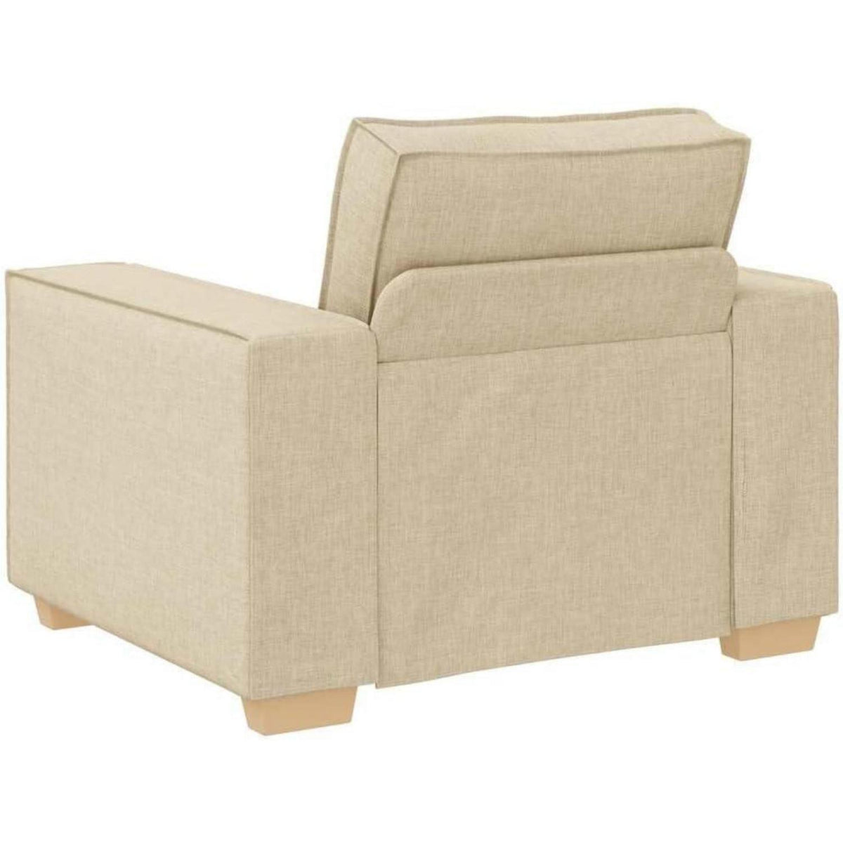 Creme Mini Sofa 60 cm – Bequemer Stoff-Sessel für Wohnzimmer