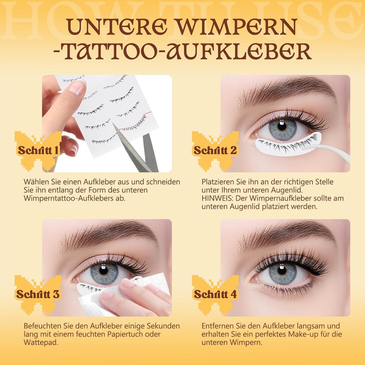 Magnetische Wimpern Set ohne Kleber – Natürlicher Look