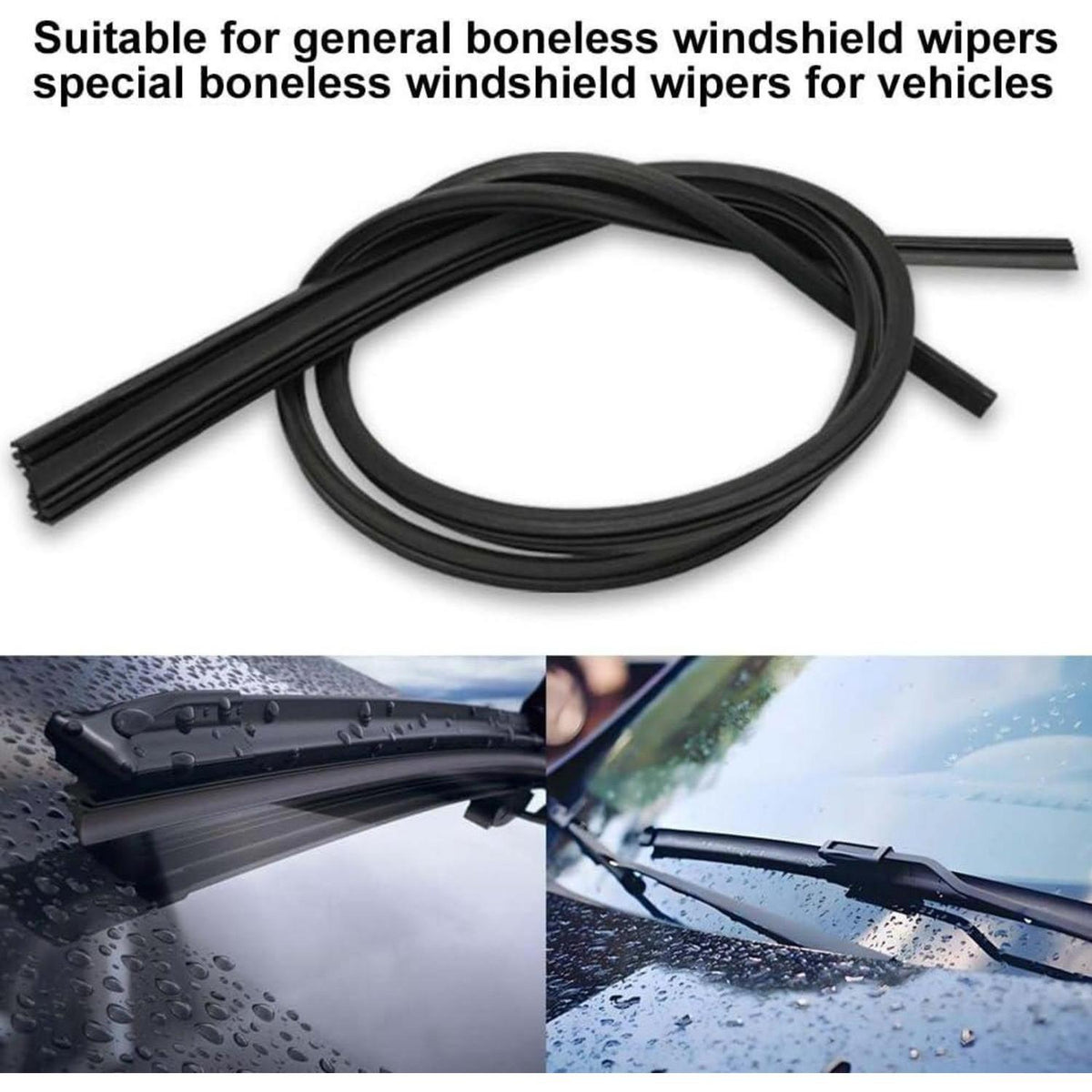 6x Scheibenwischer Gummi 800mm – Universeller Ersatzwischer