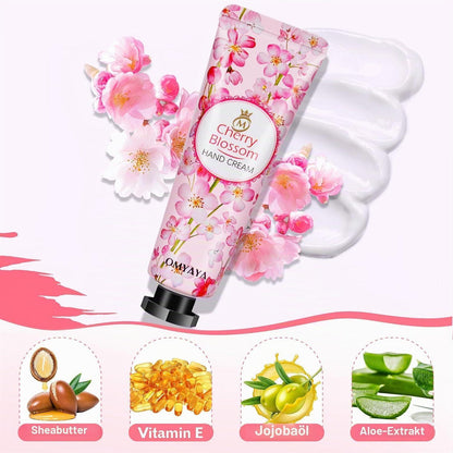 80er Handcreme-Set | 10 Düfte | Feuchtigkeitspflege für trockene Hände