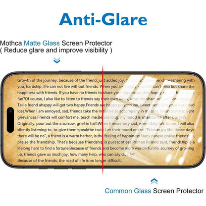 Matt Displayschutzfolie iPhone 17 Pro Max – Entspiegelt & Blasenfrei