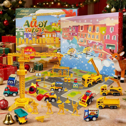 Adventskalender Auto Baufahrzeuge für Kinder 2026