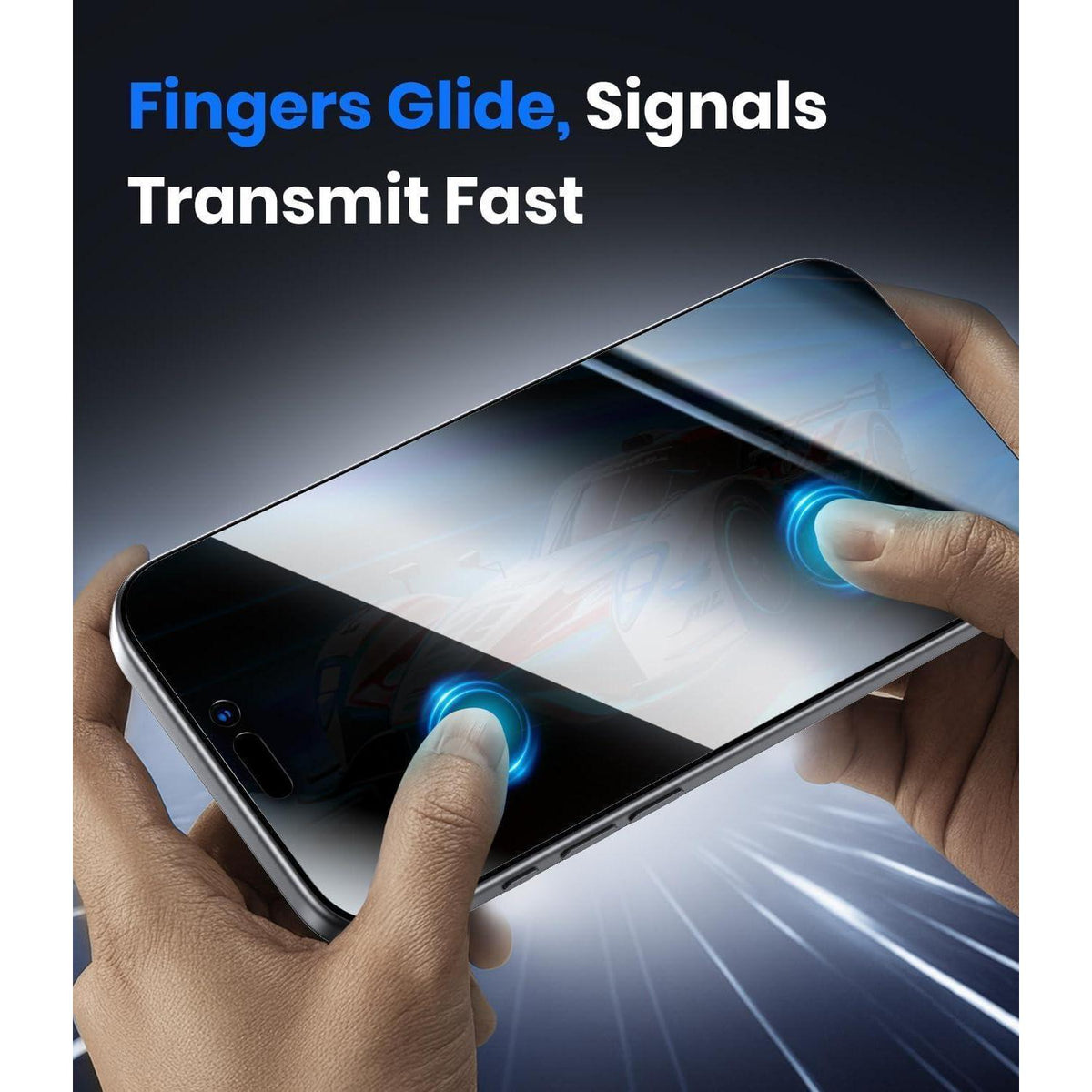 iPhone 17 Pro Max Sichtschutz Panzerglas 2 Stück