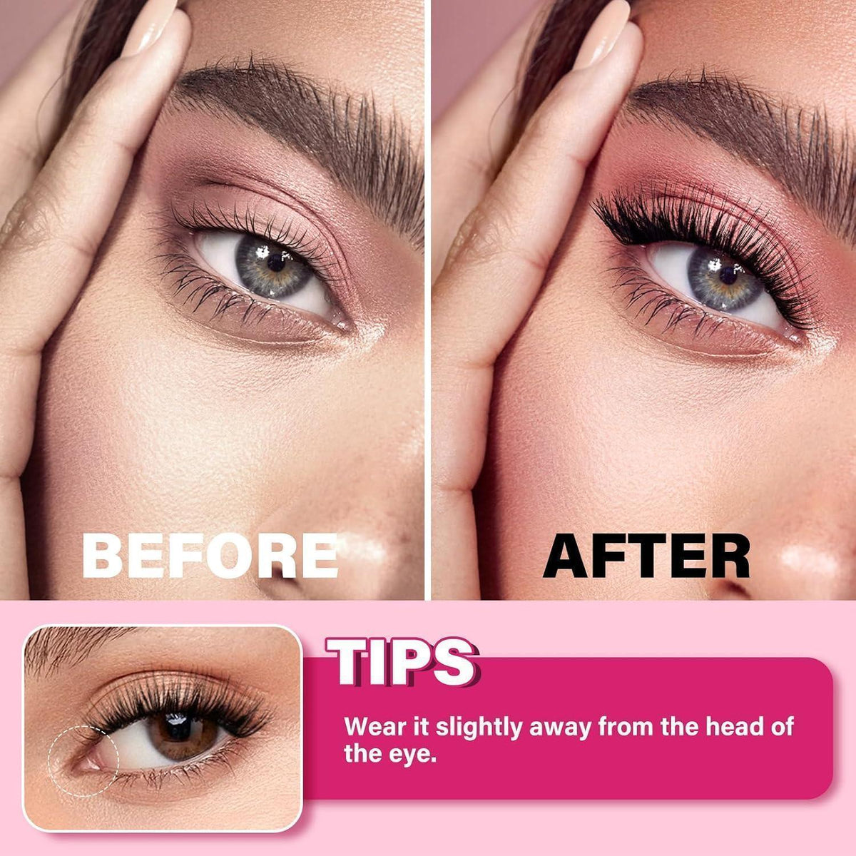 Magnetische Wimpern – Kein Kleber, Wiederverwendbar & Natürlich