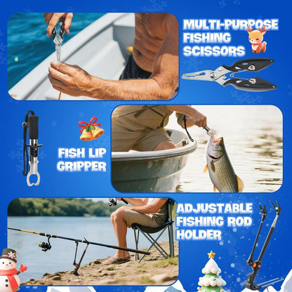 Adventskalender für Angler 2026 – 24 Premium Angelzubehör