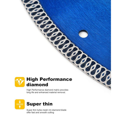 Diamant Trennscheibe 350mm extra dünn für Fliesen & Stein