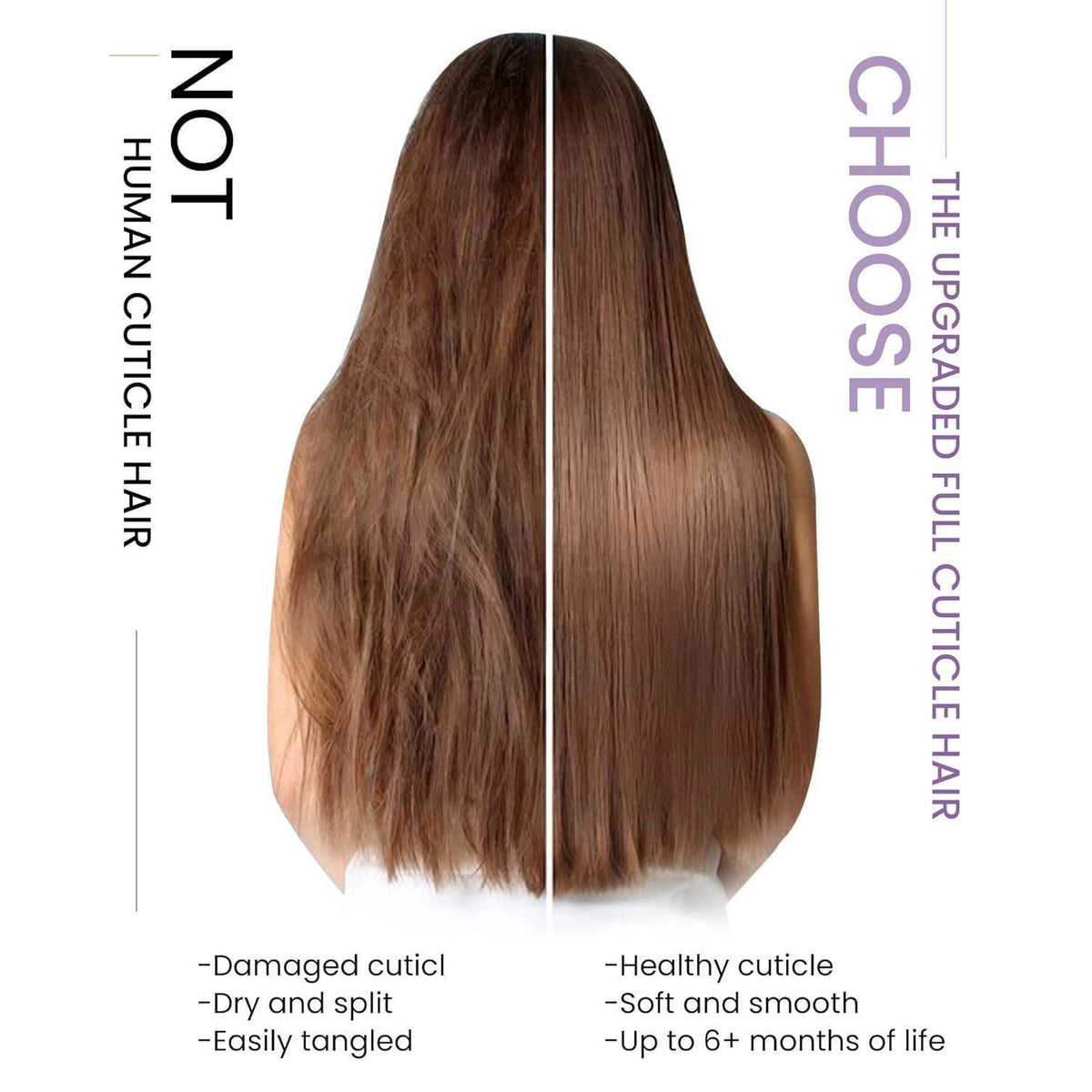 Echthaar Clip-in Extensions Balayage 55cm – 7er Set