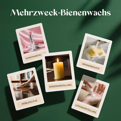Bio Bienenwachspellets 9kg – Für Kosmetik & Kerzenherstellung