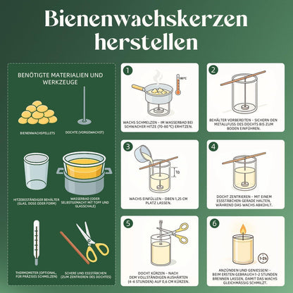 Bio Bienenwachspellets 9kg – Für Kosmetik & Kerzenherstellung