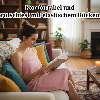 Saunahandtuch Damen Pink – Multifunktions Badetuch für Sauna & Reisen