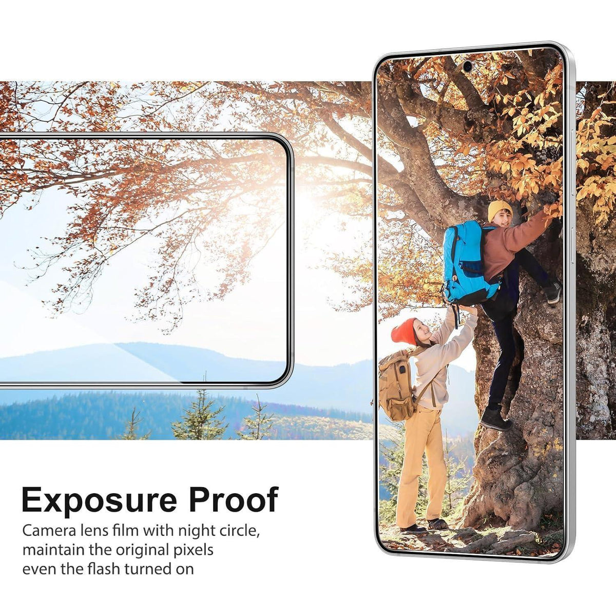Panzerschutzglas für Samsung S25 FE mit Positionierhilfe