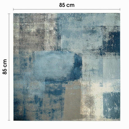 Marineblaue Tischdecke 100x100 cm – Abwaschbar & Modern
