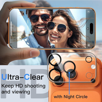 Displayschutz iPhone 17 Pro Max 6,9" mit Kameraschutz, Sichtschutz