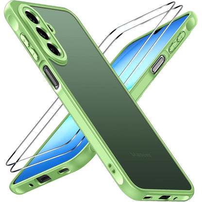 Schutzhülle mit Panzerglas für Samsung Galaxy A17 4G/5G, Hellgrün