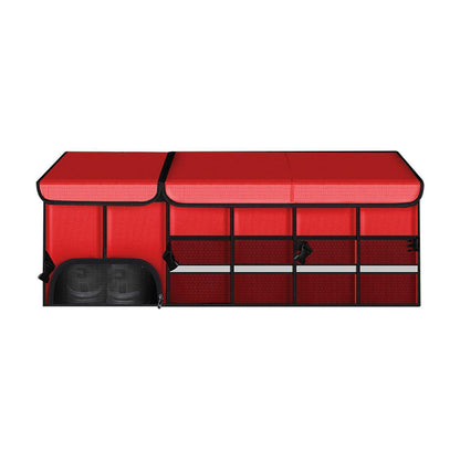 Kofferraum Organizer XL Rot – Faltbar & Wasserdicht