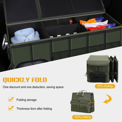 Kofferraum Organizer XL Blau – Faltbar & Wasserdicht