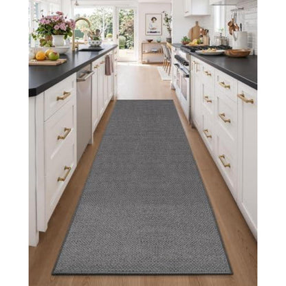 Schmutzfangmatte Grau 91x243cm - Fußmatte Innenbereich
