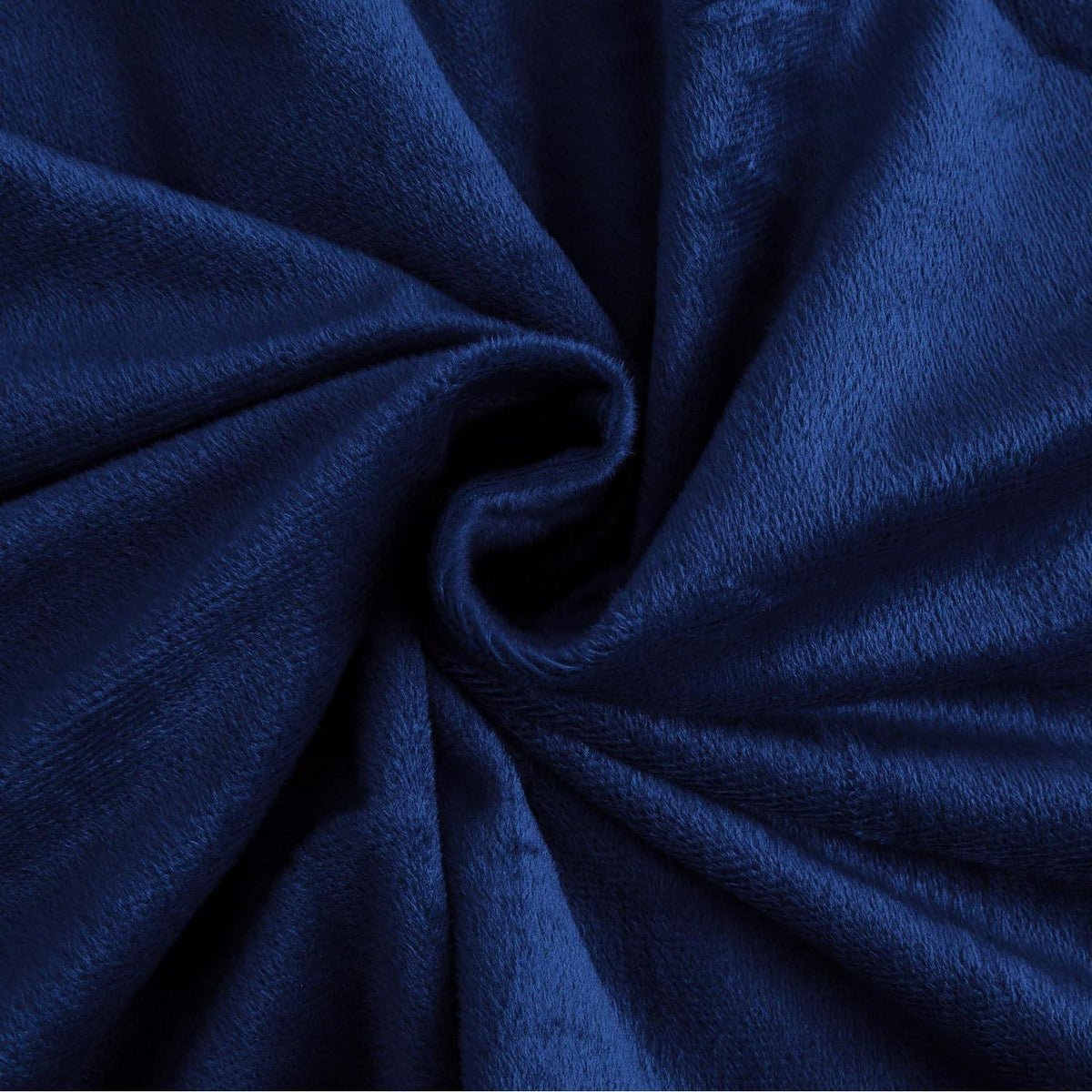 Flauschige Winterbettwäsche Dunkelblau 220x240 cm, 3-teilig