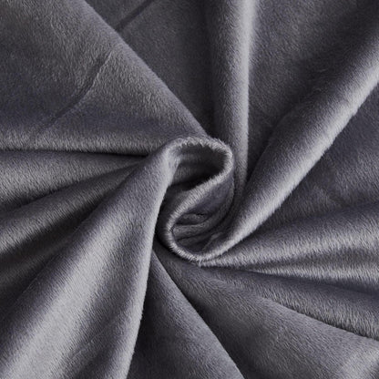 Winter Bettwäsche 220x240 Grau – Warm & Kuscheliges Flanell-Set