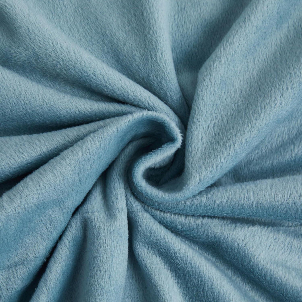 Flauschige Winterbettwäsche 135x200, Hellblau, 4-teilig