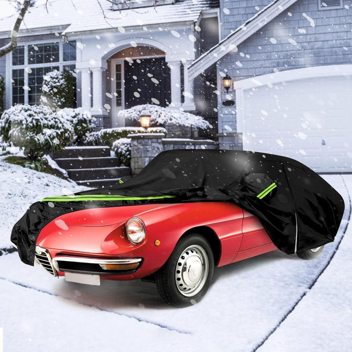 Autoabdeckung Vollgarage für Alfa Romeo Spider 1966-1994