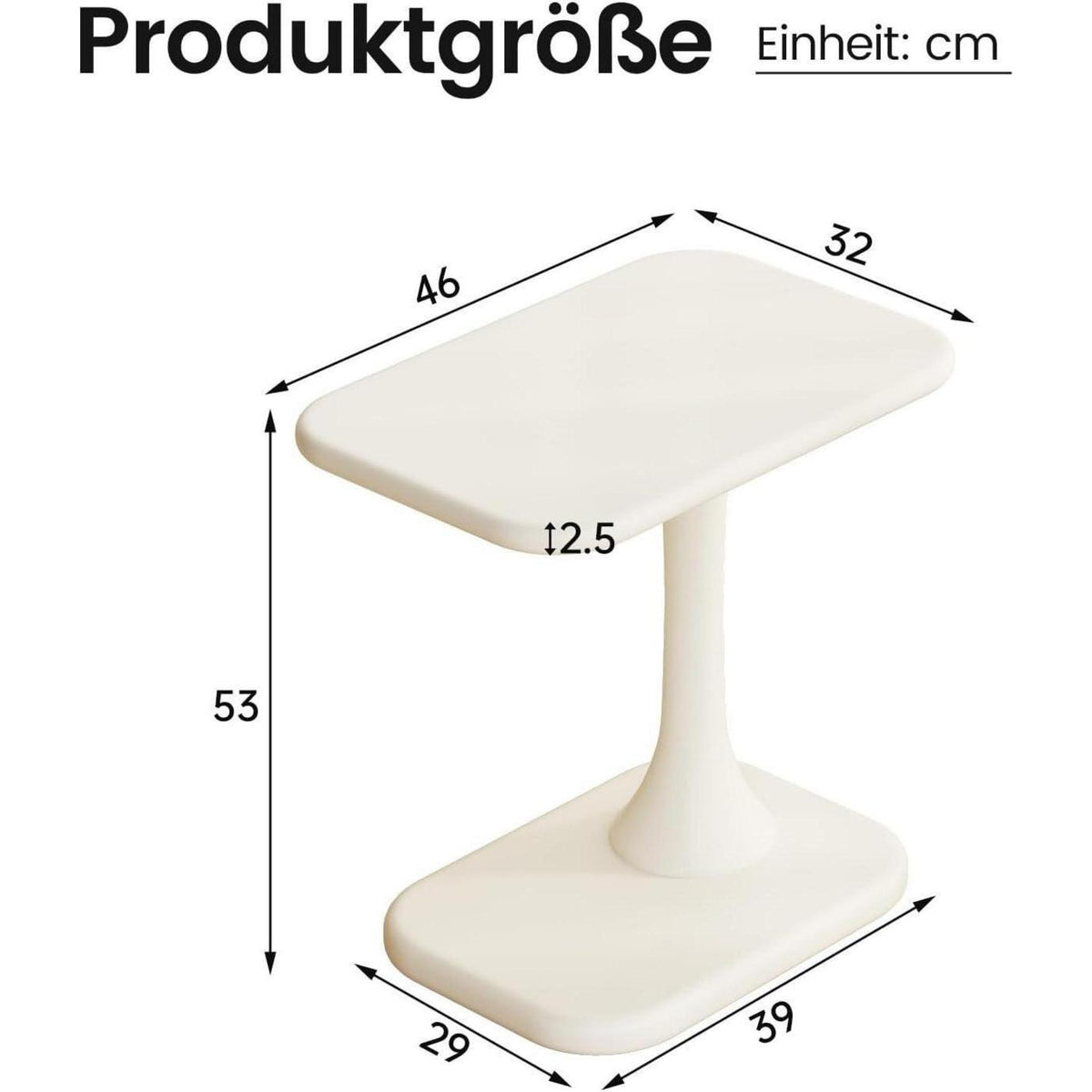 Moderner Sofatisch – Minimalistischer Beistelltisch für Wohnzimmer