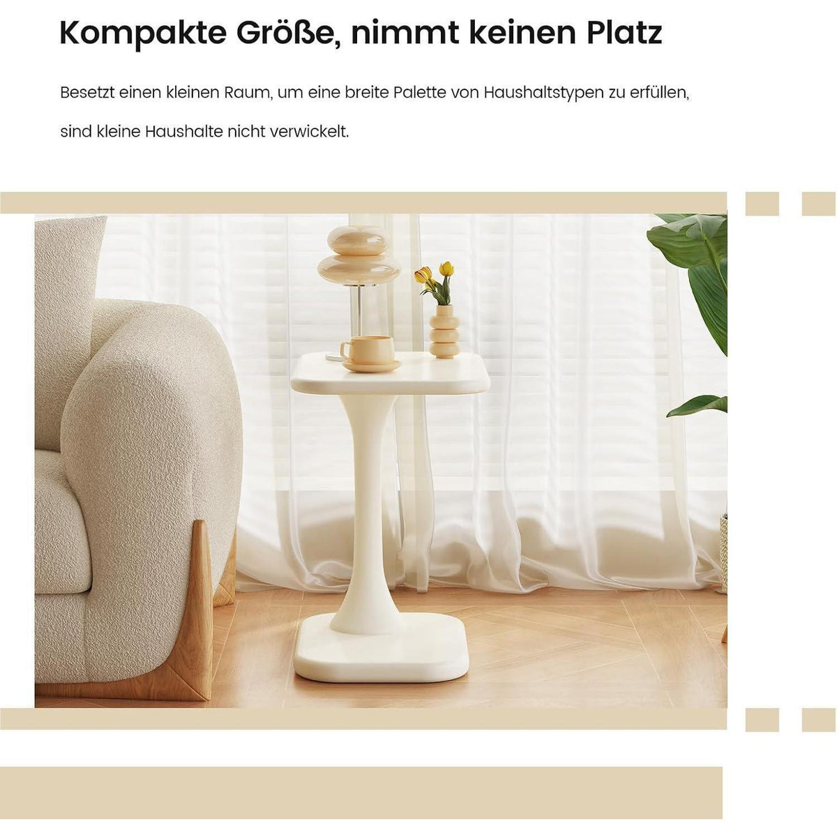 Moderner Sofatisch – Minimalistischer Beistelltisch für Wohnzimmer