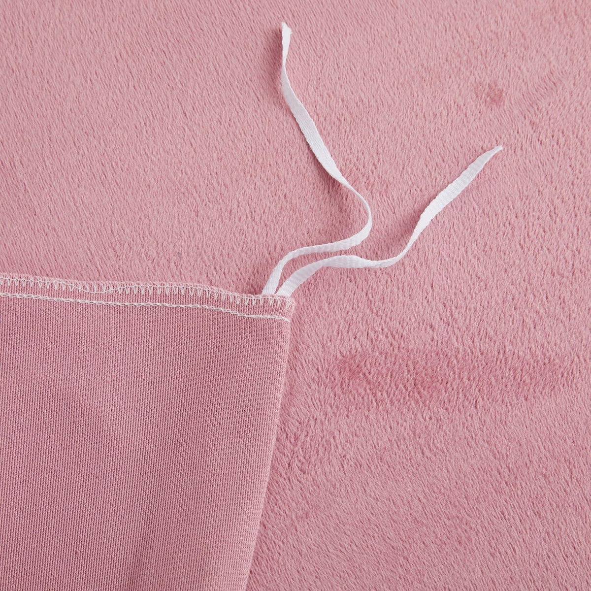 Winter Bettwäsche Set 135x200 Rosa Fleece 4-teilig Kuschelig Warm