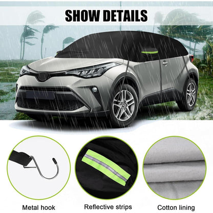 Halbe Autoabdeckung Toyota C-HR 2016-2025, Wasserdicht & Allwetter