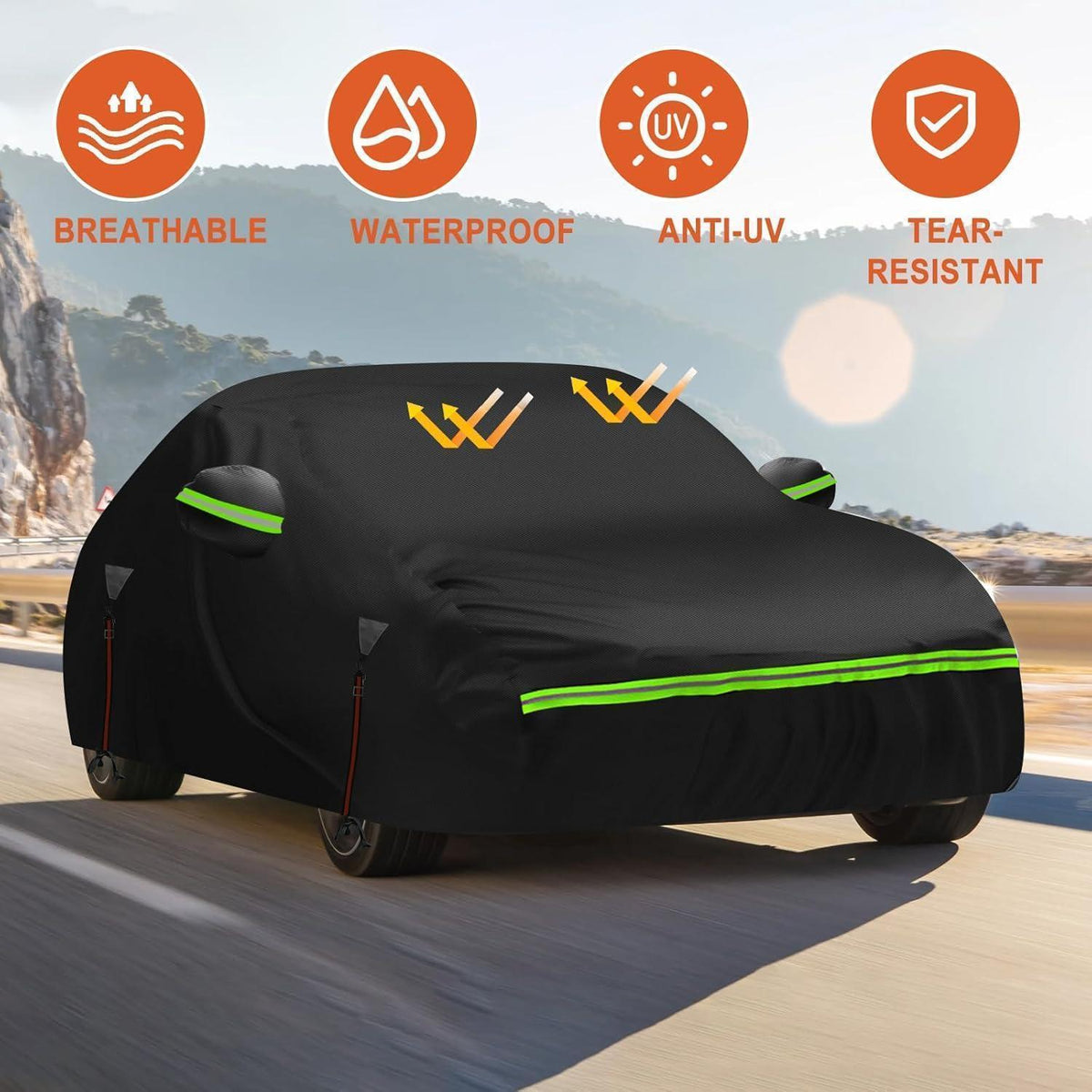 Autoabdeckung wasserdicht BMW 3er (2012-2018) – Vollschutz