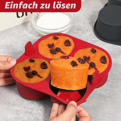 Silikon Muffinform für Airfryer – 2er Set, 8cm tief