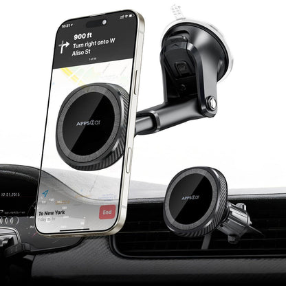 3-in-1 Magsafe Handyhalterung Auto – Drehbar & Verstellbar