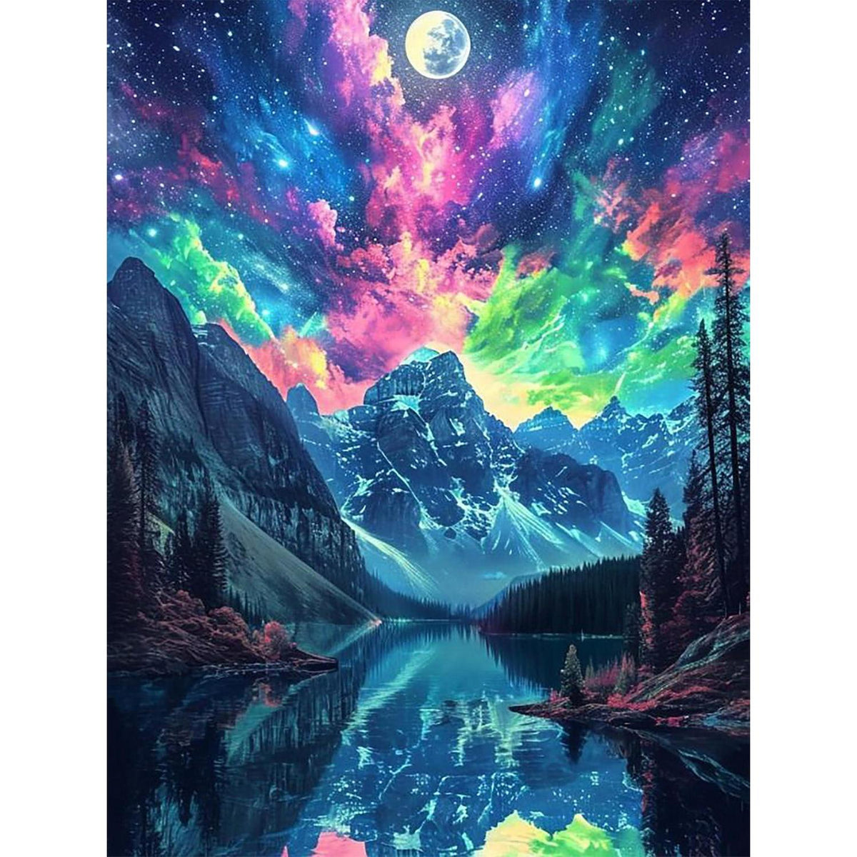 5D Diamant Painting Set für Erwachsene & Anfänger