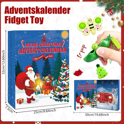 Fidget Adventskalender 2026 für Kinder – Stressabbau & Spielspaß