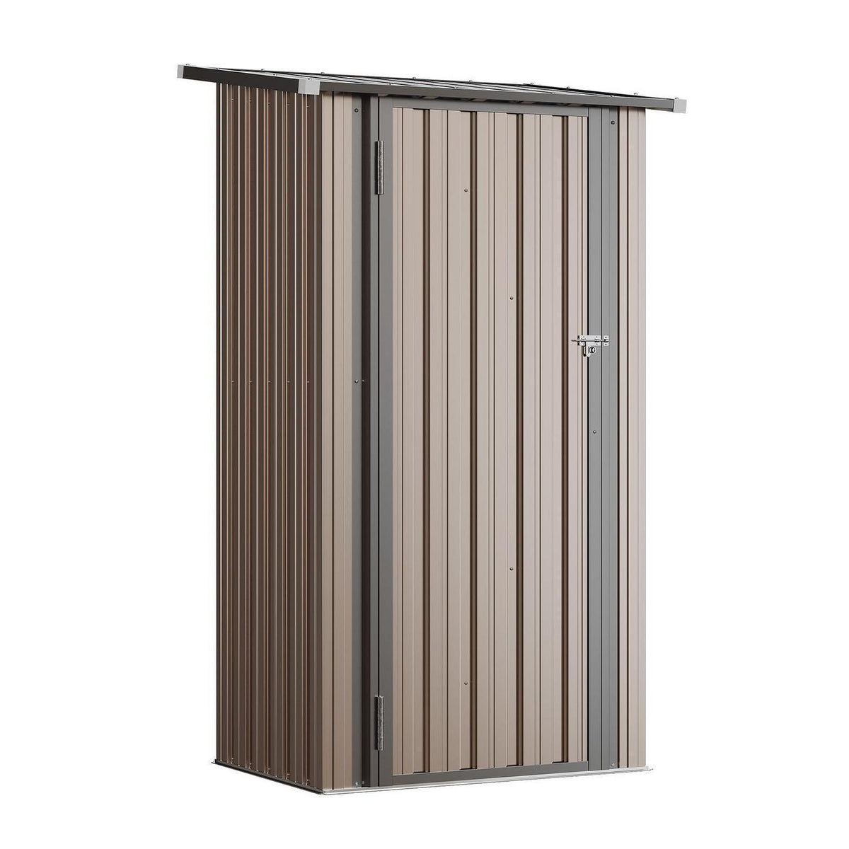 Metallschuppen 90x50 cm – Abschließbar & Wetterfest